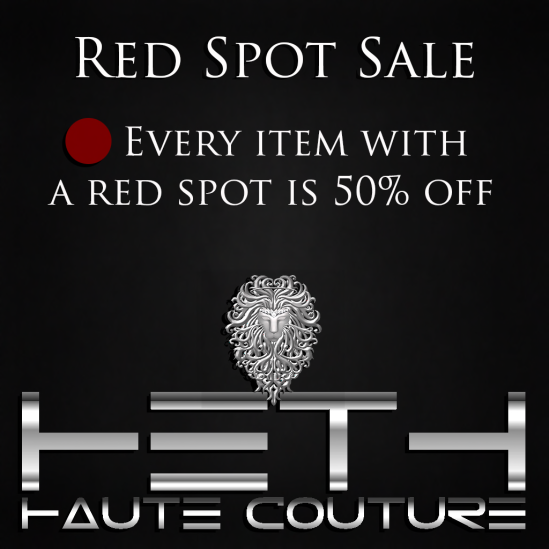 heth haute couture red spot sale
